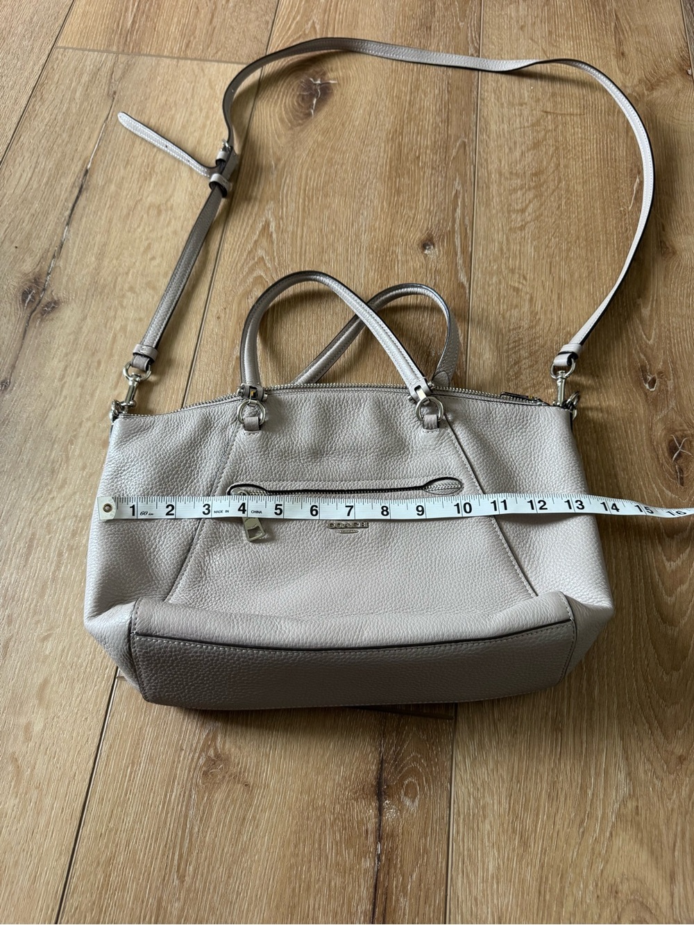 Coach prairie satchel with removable crossbody strap Model No A2054-79997 - Picture 4 of 9